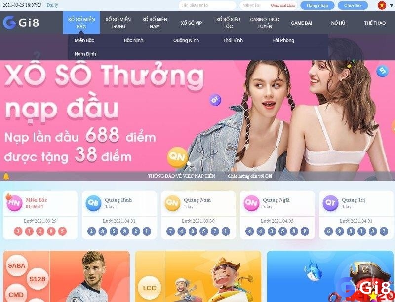 Tham gia nuôi lô và trải nghiệm lô đề online tại nhà cái Gi8