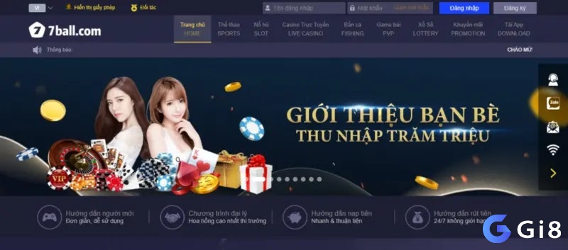 Khuyến mãi cực chất chỉ có duy nhất tại 7ball