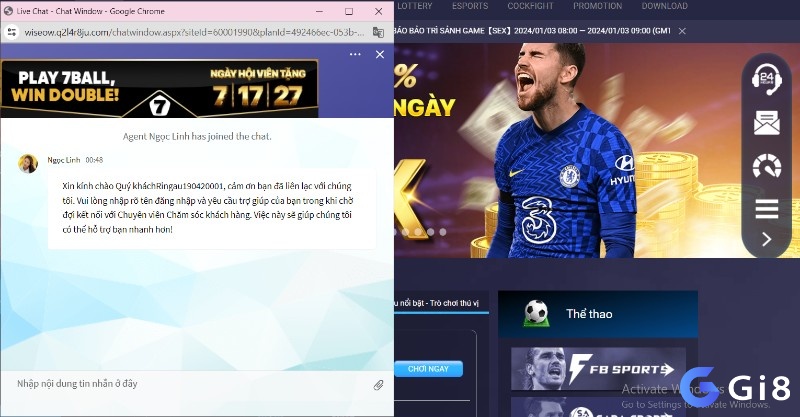 Nhân viên hỗ trợ 24/7