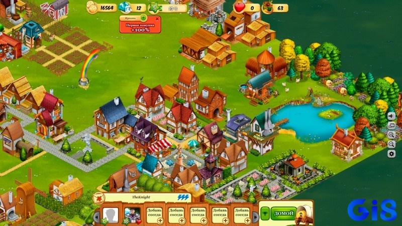 Lối chơi chạm và kéo giúp Let's Farm phù hợp với mọi lứa tuổi