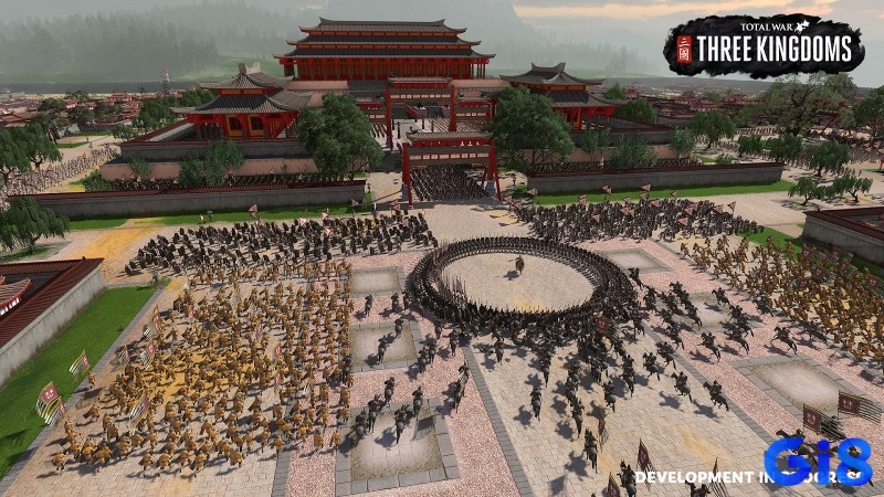 Total War: Three Kingdoms là game chiến thuật Tam Quốc đỉnh cao, kết hợp ngoại giao tinh vi cùng những trận chiến quy mô lớn đầy kịch tính.
