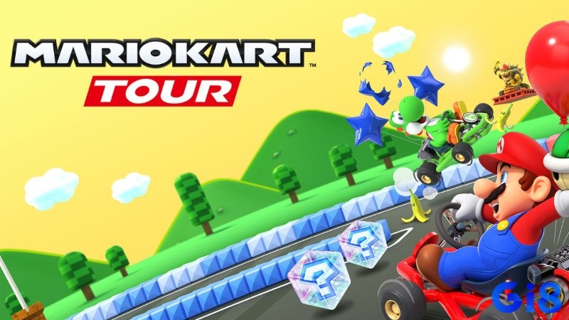 Mario Kart Tour – game 2 người PC mang phong cách vui nhộn