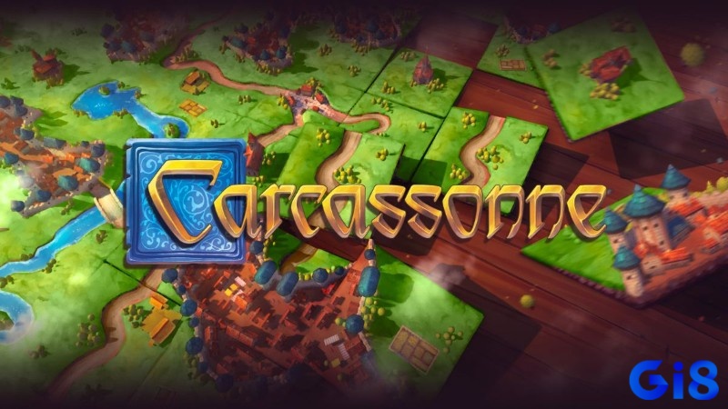 Carcassonne – game 2 người PC mang tính chiến thuật bản đồ
