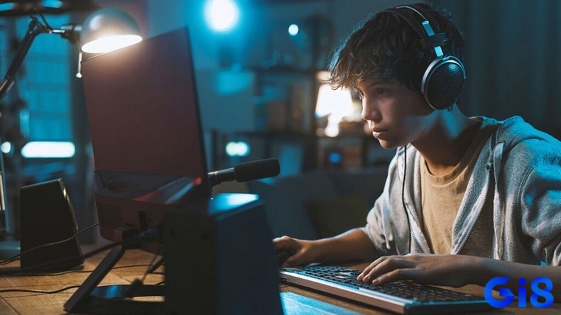 Chơi game quá nhiều dẫn đến mỏi mắt, ảnh hưởng lớn đến giấc ngủ.
