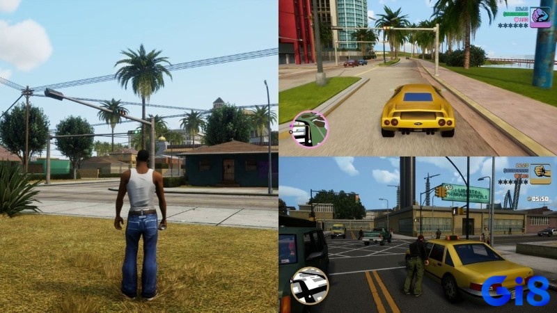 GTA Vice City với bối cảnh thành phố thập niên 80 và lối chơi tự do hấp dẫn