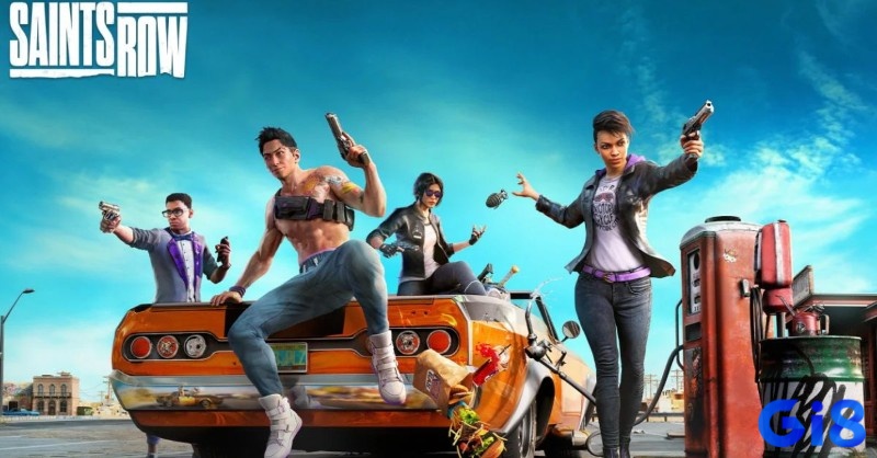 Game siêu quậy pc Saints Row nổi bật với phong cách hài hước và lối chơi phá cách độc đáo