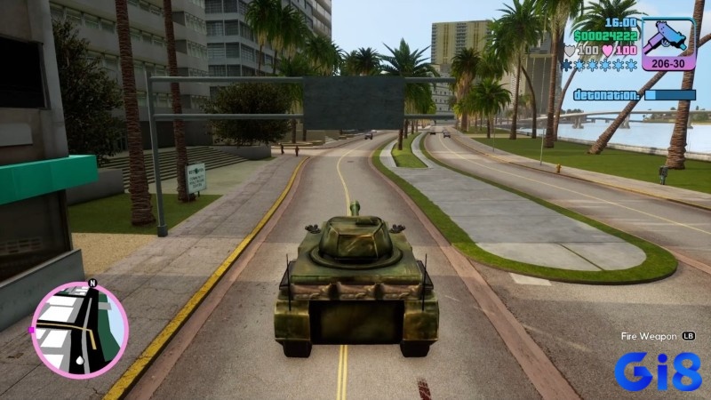 Mã cheat xe tăng trong GTA mang lại trải nghiệm giải trí khác biệt