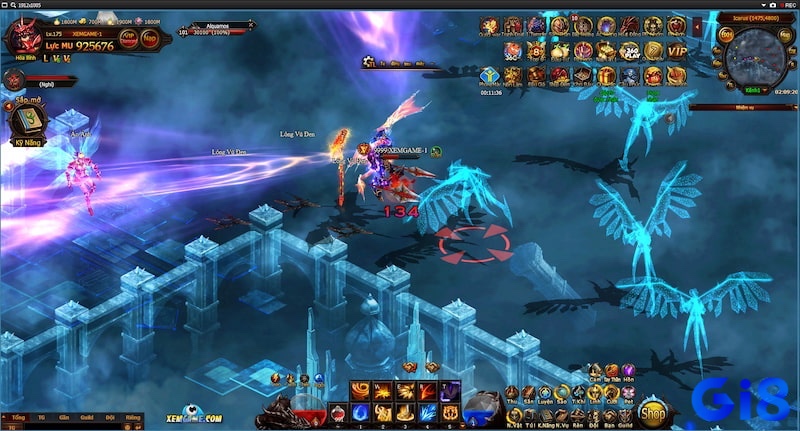 Cộng đồng game thủ Việt tham gia các trận chiến và hoạt động trong game nhập vai, từ MU Online đến Tốc Chiến