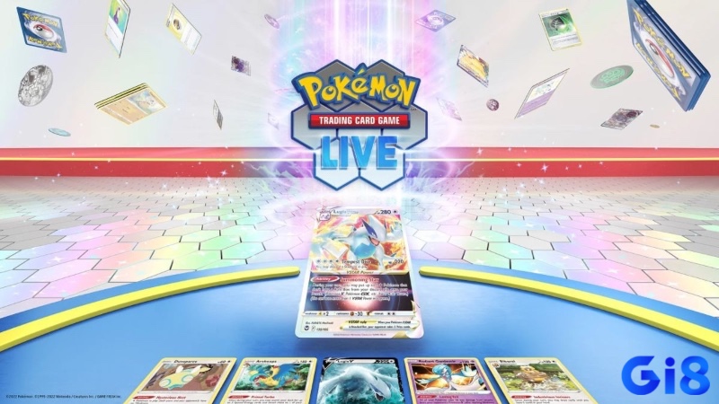 Người chơi xây dựng bộ bài Pokémon mạnh mẽ và đấu trí toàn cầu trong Pokémon TCG Live, phiên bản số hóa của trò chơi thẻ bài kinh điển