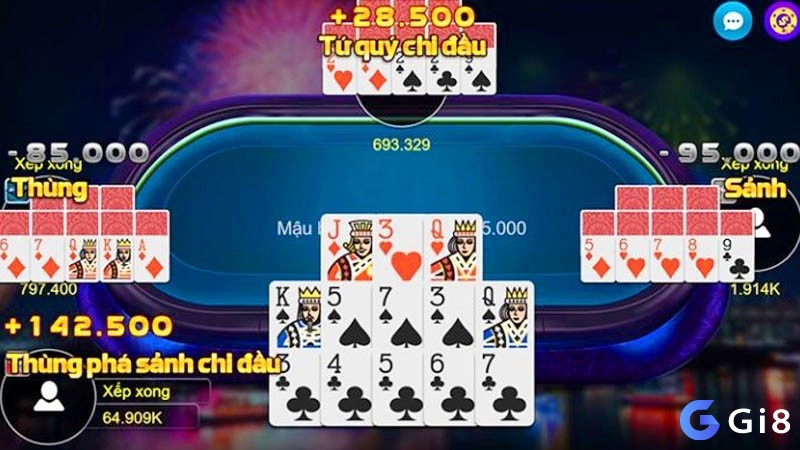 Nắm vững các chiến thuật xếp bài sẽ biến bạn thành cao thủ trong game bài Mậu Binh đổi thưởng.