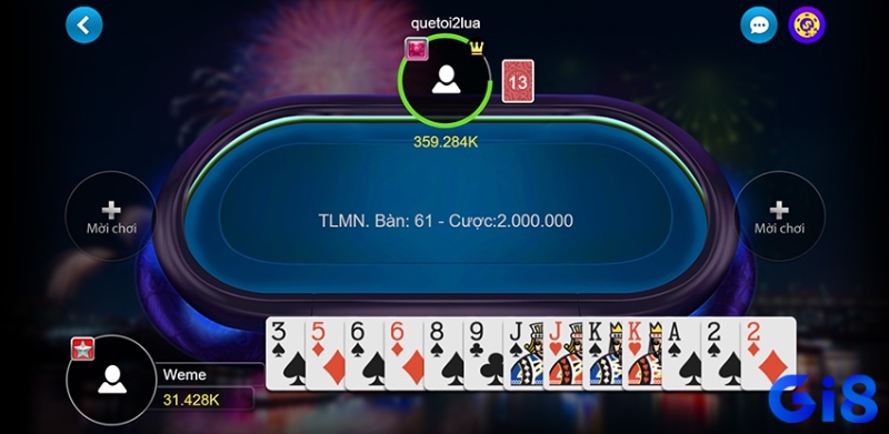 Phiên bản game Tiến lên miền Nam PC offline giúp người chơi giải trí mọi lúc, mọi nơi mà không cần internet.