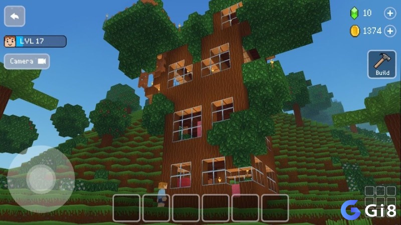 Block Craft 3D nổi bật với đồ họa tươi sáng và lối chơi thư giãn