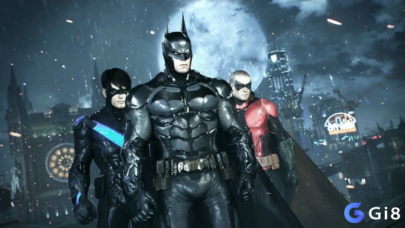 Quy mô thành phố Gotham được mở rộng, tạo nền tảng cho lối chơi tự do và các nhiệm vụ trải dài khắp khu vực.