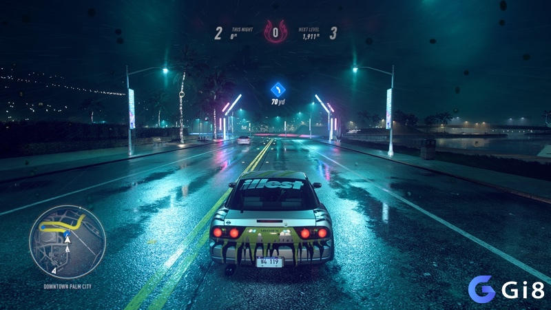 Cơ chế điều khiển trong game Need for Speed Unbound cho phép người chơi drift và grip linh hoạt, mang lại trải nghiệm lái vừa chân thực vừa giải trí