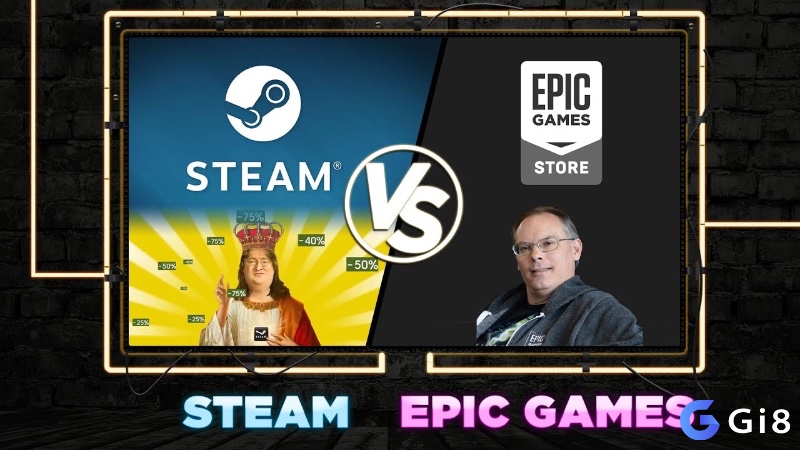 Các hệ thống phân phối game online trên PC phổ biến, nơi người chơi có thể tải và quản lý trò chơi an toàn.