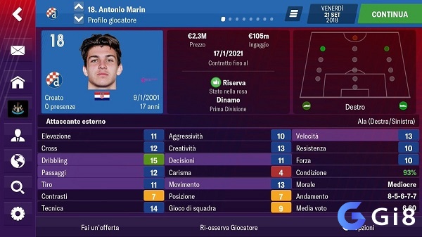 Football Manager Mobile mang chất quản lý chuyên nghiệp lên điện thoại nhưng vẫn giữ được nhịp chơi nhanh gọn