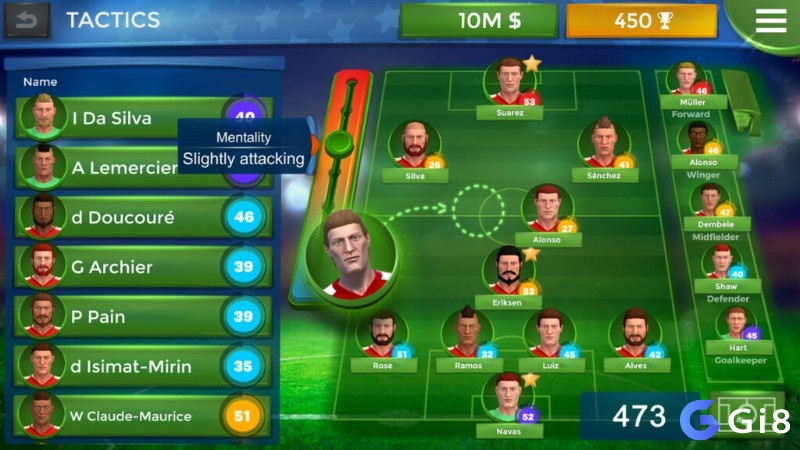 Một chút kiên nhẫn và chịu khó đọc thống kê sẽ biến trải nghiệm top game quản lý bóng đá mobile trở nên thú vị hơn