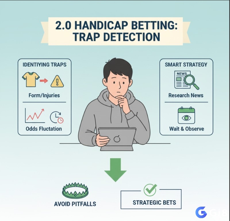 Người chơi cá cược bóng đá phân tích kèo chấp 2.0, nhận diện "bẫy" bằng cách theo dõi biến động tỷ lệ và thông tin bên lề