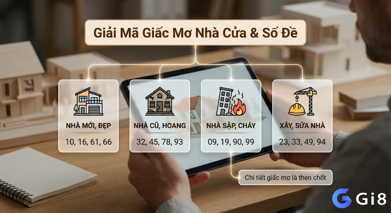 Giải mã chi tiết từng trường hợp mơ thấy nhà cửa để tra số dễ hơn
