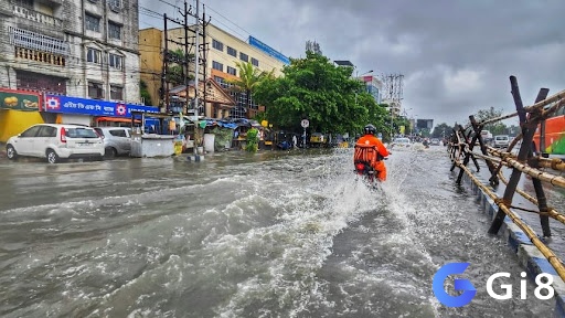 Giấc mơ thấy lũ lụt đang dâng lên từ từ là điềm báo về những khó khăn đang âm thầm tích tụ trong cuộc sống của bạn