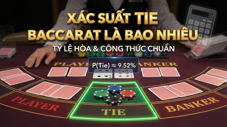 Tin tức Baccarat Gi8b.one phân tích xác suất Tie tỷ lệ hòa và công thức chuẩn