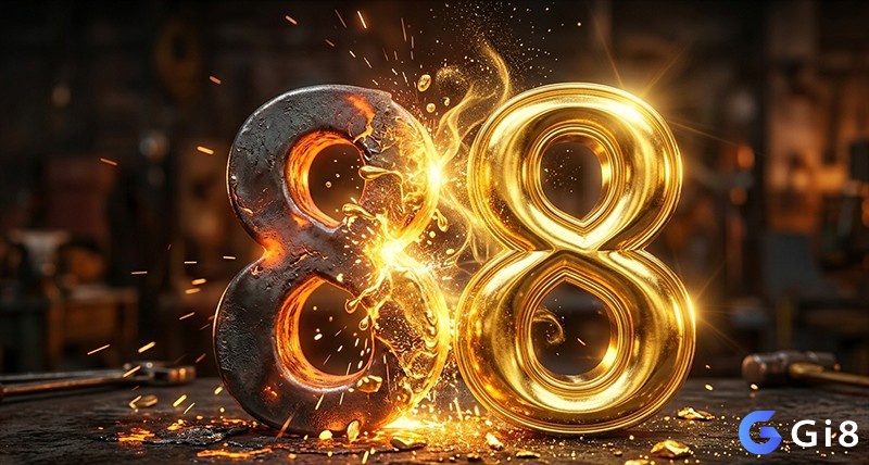 Giấc mơ thấy số 88 biến thành vàng là điềm báo tích cực về tài lộc của bạn