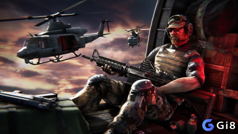BattleStrike Gun Shooting Game với lính đặc chủng chiến đấu trong ga tàu