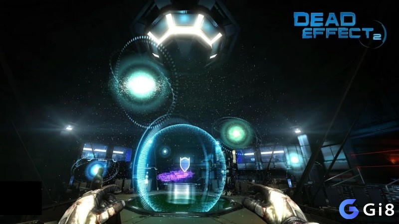 Dead Effect 2 với cảnh chiến đấu zombie trong tàu vũ trụ