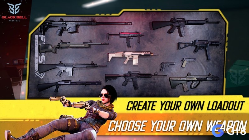 Vũ khí và nhiệm vụ trong game bắn súng offline cho Android