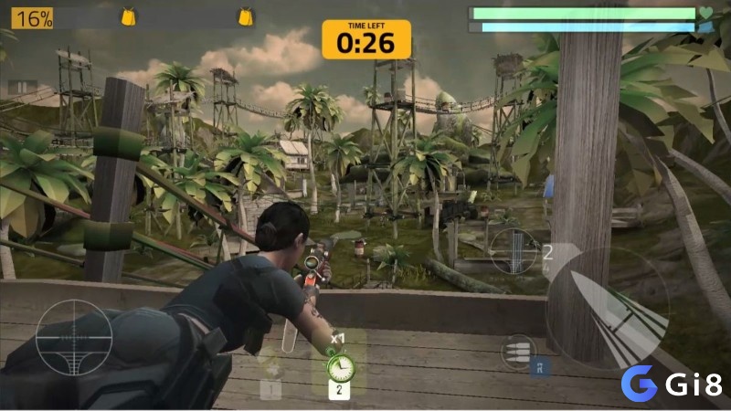 Cover Fire Offline Shooting với đội đặc nhiệm chiến đấu trên Android