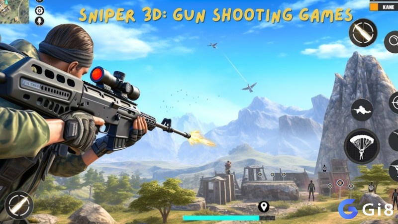 Sniper 3D Gun Shooting Games trên điện thoại Android