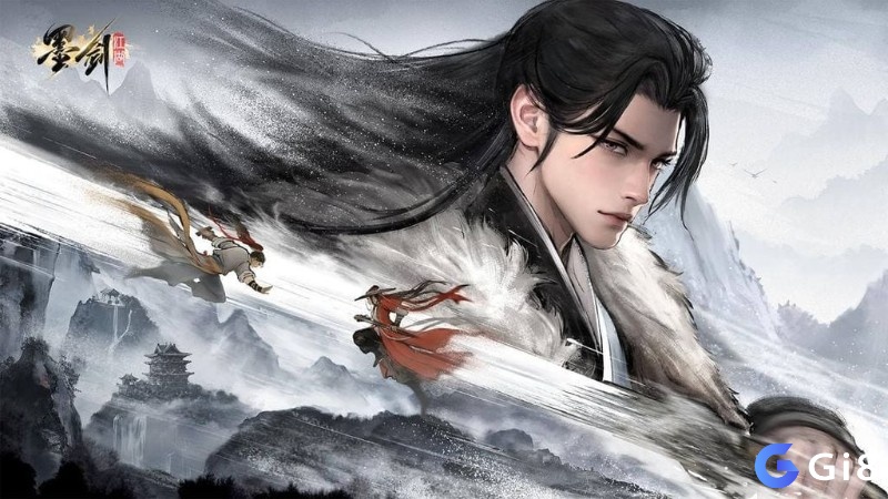 INK Sword Mộ Kiếm Giang Hồ trong game cày cuốc android phong cách võ hiệp
