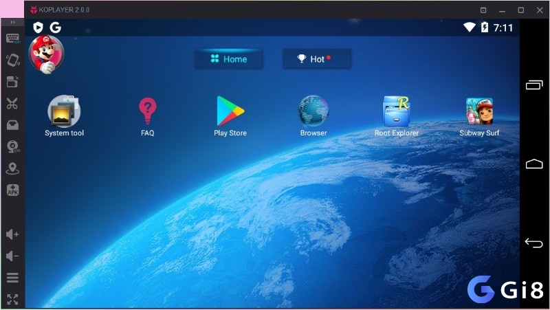 KoPlayer mở kho ứng dụng Android trên máy tính