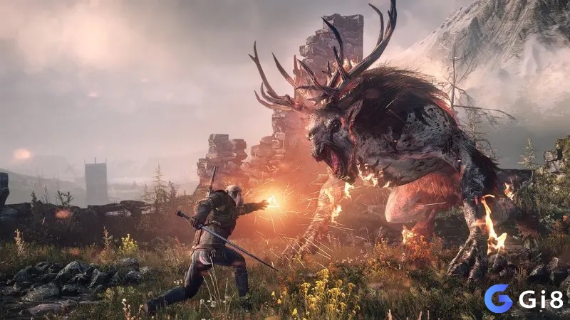 The Witcher 3: Wild Hunt là RPG thế giới mở giàu cốt truyện, nổi bật với nhiệm vụ phụ chất lượng