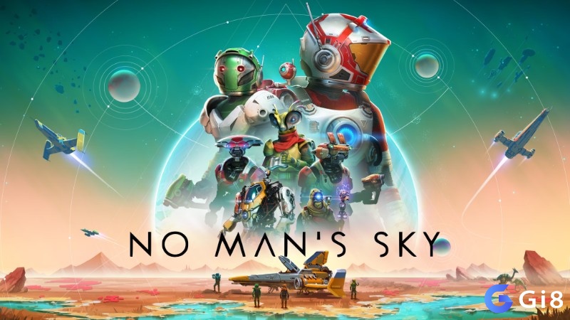No Man’s Sky là game sinh tồn vũ trụ, nổi bật với khám phá hành tinh và xây dựng căn cứ ngoài không gian