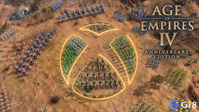 Age of Empires IV là RTS lịch sử, nổi bật với xây dựng đế chế và điều quân quy mô lớn