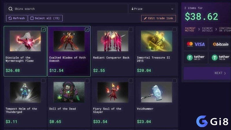 Mua trang bị đúng hướng giúp hero mạnh lên đều và dễ sống sót hơn trong trận