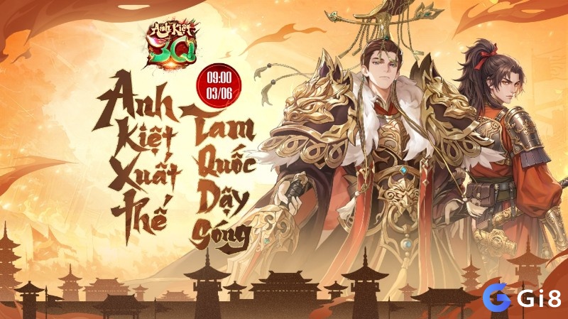 Anh Kiệt Tam Quốc gây chú ý với hệ thống 7 phe và đội hình chiến thuật linh hoạt